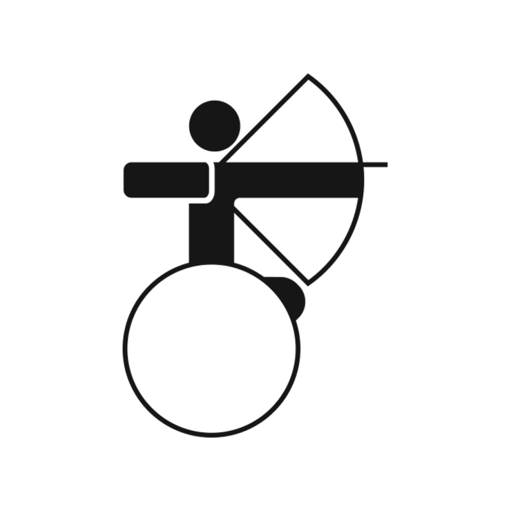 Para Archery Pictogram